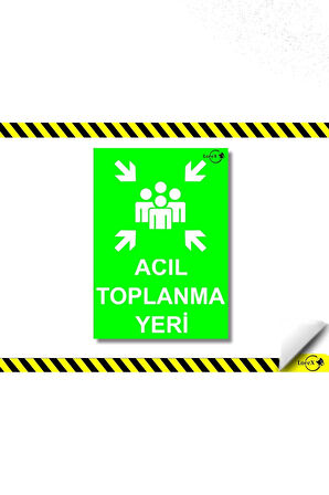 LOREX Lr-ıs245 Acil Toplanma Yeri Levhası