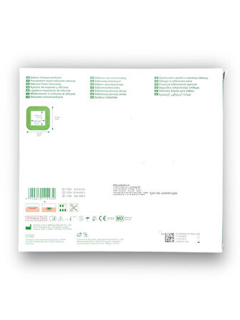Suprasorb P Sensitive Border 5 Katmanlı Silikon Temaslı Yapışkan Kenarlı Köpük Yara Örtüsü 15 x 15 cm – Ref 139069 – 10 Adet (1 KUTU)