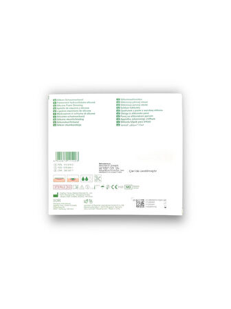 Suprasorb P Sensitive Non-Border 3 Katmanlı Silikon Köpük Yara Örtüsü 10 x 10 cm – Ref 139351 – 1 Adet