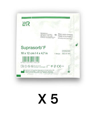 Suprasorb F Film Yara Örtüsü 10 x 12 cm – Ref 20463 – 5 Adet