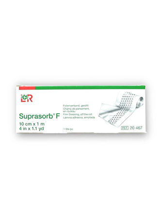Suprasorb F Rulo Film Dövme ve Yara Örtüsü 10 cm x 1 m – Ref 20467 – 1 Kutu (1 Adet)