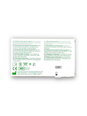 Komprex Köpük Kauçuk Destek Pedi 9 cm x 1 cm - Ref 22301 - 1 Adet (1 Kutu)