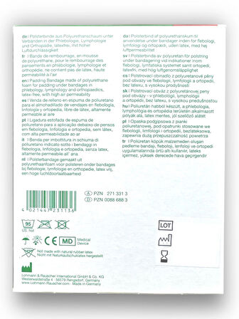 Rosidal Soft Köpük Bandaj 15 cm x 2,5 m x 0,4 cm – Ref 23113 – 1 Adet (1 Kutu)