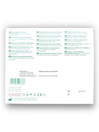 Vliwasorb Süper Emici Yara Örtüsü 10 x 10 cm – Ref 24501 – 10 Adet (1 KUTU)