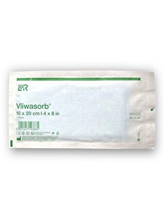 Vliwasorb Süper Emici Yara Örtüsü 10 x 20 cm – Ref 24502 – 1 Adet