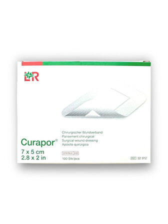 Curapor Cerrahi Yara Örtüsü 7 x 5 cm – Ref 32912 – 10 Adet