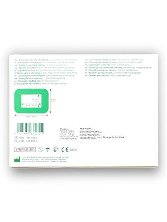 Curapor Cerrahi Yara Örtüsü 7 x 5 cm – Ref 32912 – 10 Adet