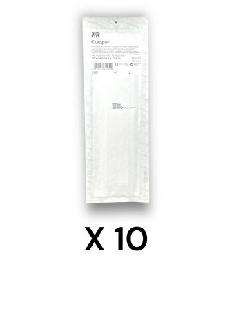 Curapor Cerrahi Yara Örtüsü 10 x 34 cm – Ref 32918 – 10 Adet