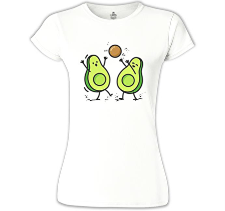 Avacado - Top Beyaz Bayan Tshirt