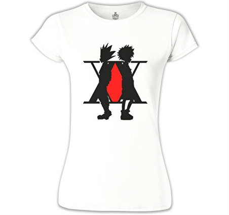Hunter x Hunter - Killua Beyaz Bayan Tshirt