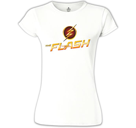 Flash Beyaz Bayan Tshirt