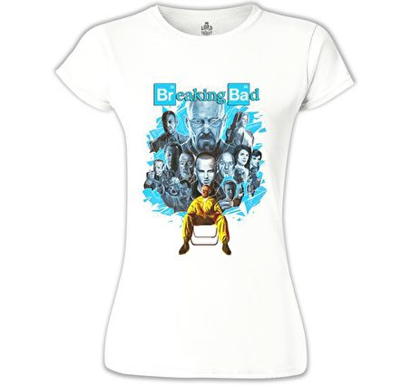 Breaking Bad 2 Beyaz Bayan Tshirt