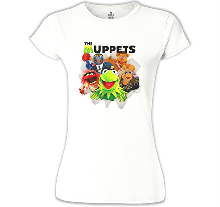The Muppets Beyaz Bayan Tshirt