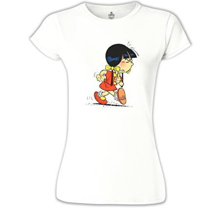 Cedric - Chen Beyaz Bayan Tshirt