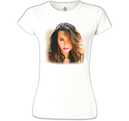 Demi Lovato - Perfect Beyaz Bayan Tshirt