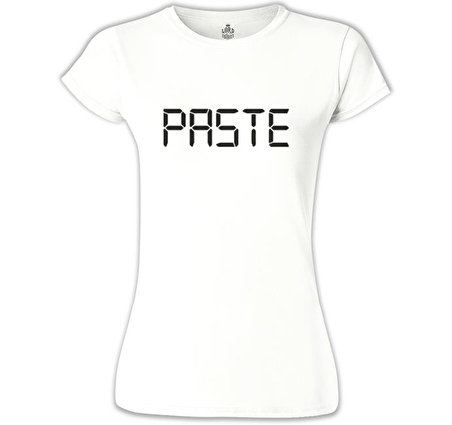 Paste Beyaz Bayan Tshirt