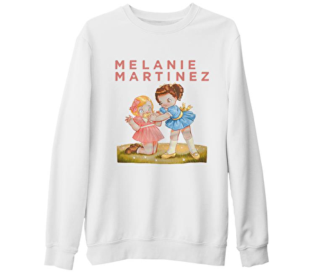Melanie Martinez - Pacify Beyaz Kalın Sweatshirt