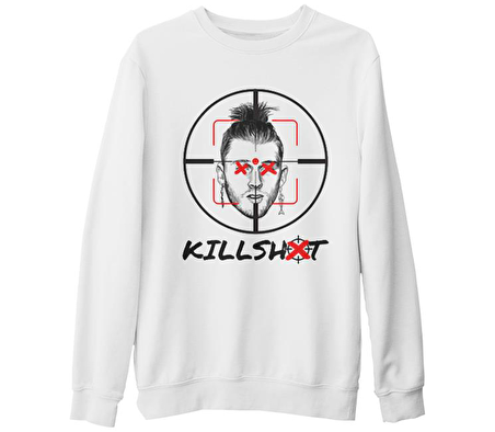 Eminem - Killshot Beyaz Kalın Sweatshirt