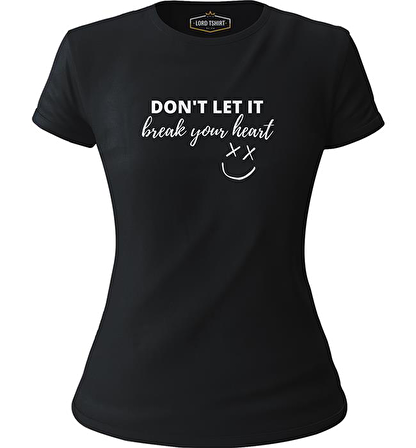 Louis Tomlinson - Break Your Heart Siyah Bayan Tshirt