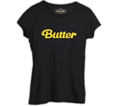 BTS - Butter Siyah Bayan Tshirt
