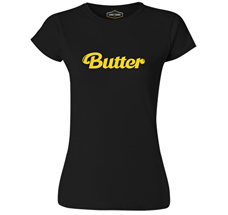 BTS - Butter Siyah Bayan Tshirt
