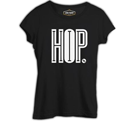 Hip Hop O Siyah Kadın Tshirt