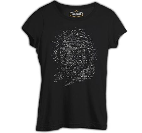 Einstein - Integrals Siyah Bayan Tshirt