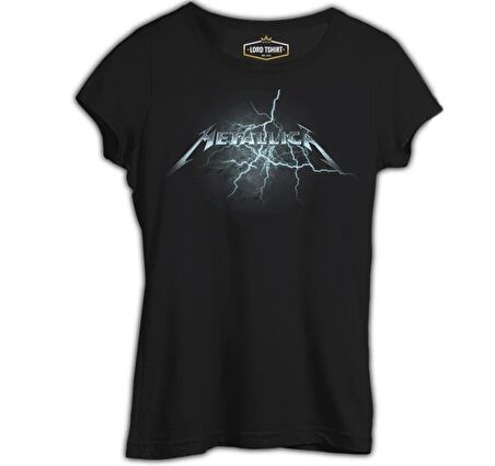 Metallica - Thunder Siyah Bayan Tshirt