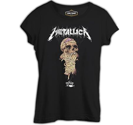 Metallica - One Siyah Bayan Tshirt