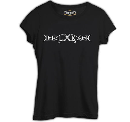 BeLakor - Logo Siyah Bayan Tshirt