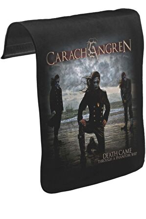 Carach Angren - Phantom Ship Unisex Siyah Tak-Çıkar Postacı Çanta Kapağı CK-1006