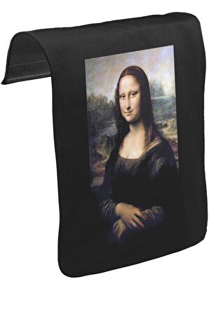 Mona LisaUnisex Siyah Tak-Çıkar Postacı Çanta Kapağı CK-1009