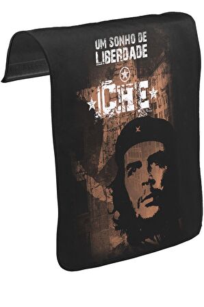 Che Guevara - City Unisex Siyah Tak-Çıkar Postacı Çanta Kapağı CK-102