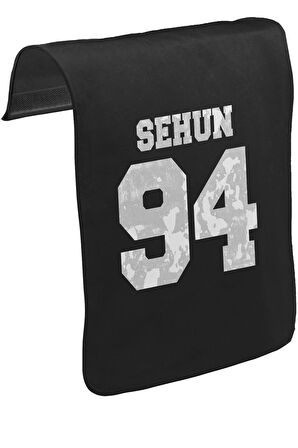 EXO - Sehun 94 Unisex Siyah Tak-Çıkar Postacı Çanta Kapağı CK-1020