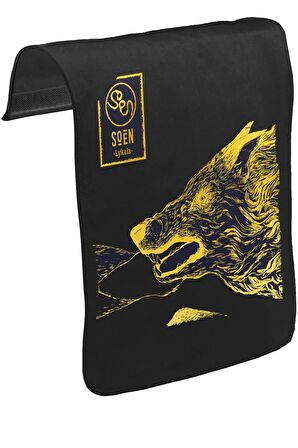 Soen - Lykaia Unisex Siyah Tak-Çıkar Postacı Çanta Kapağı CK-1101