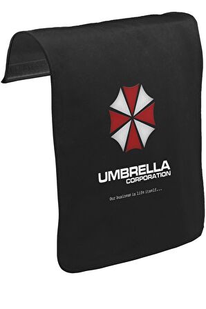 Umbrella Corps - Business Unisex Siyah Tak-Çıkar Postacı Çanta Kapağı CK-1121