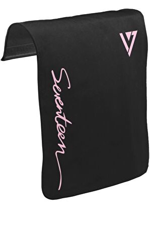 Seventeen - Logo Unisex Siyah Tak-Çıkar Postacı Çanta Kapağı CK-1168