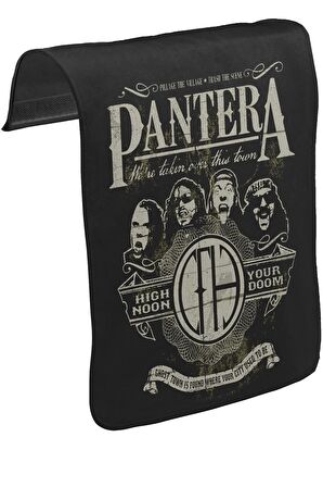 Pantera - High Noon Unisex Siyah Tak-Çıkar Postacı Çanta Kapağı CK-1181