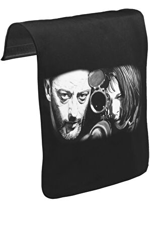 Leon - Professional Unisex Siyah Tak-Çıkar Postacı Çanta Kapağı CK-1187