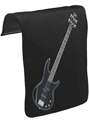 Gitar - Bass Unisex Siyah Tak-Çıkar Postacı Çanta Kapağı CK-1233