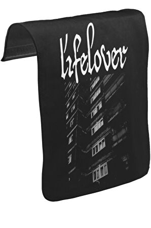 Lifelover Unisex Siyah Tak-Çıkar Postacı Çanta Kapağı CK-1265