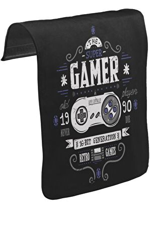 Oyun - 1990 Players Unisex Siyah Tak-Çıkar Postacı Çanta Kapağı CK-1317