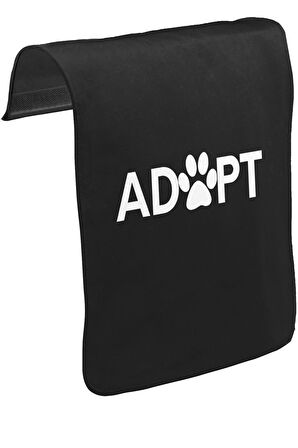 Adopt - Pati Unisex Siyah Tak-Çıkar Postacı Çanta Kapağı CK-1379