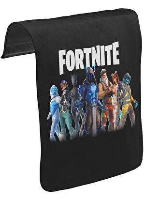 Fortnite - From Darkness Unisex Siyah Tak-Çıkar Postacı Çanta Kapağı CK-1409