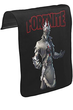 Fortnite - Spider Unisex Siyah Tak-Çıkar Postacı Çanta Kapağı CK-1417
