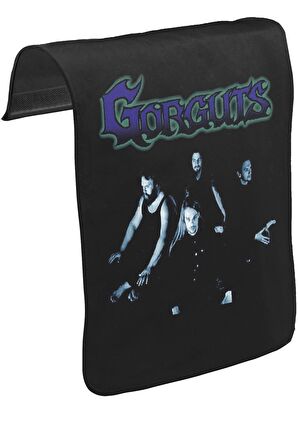 Gorguts - Obscura Unisex Siyah Tak-Çıkar Postacı Çanta Kapağı CK-1471