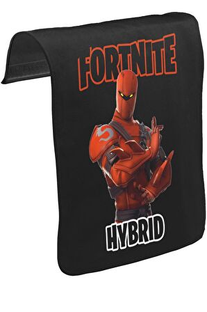 Fortnite - Hybrid Unisex Siyah Tak-Çıkar Postacı Çanta Kapağı CK-1477