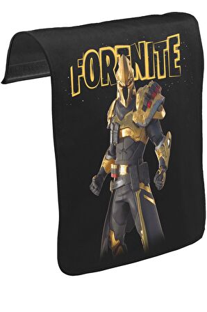 Fortnite - Ultima Knight Unisex Siyah Tak-Çıkar Postacı Çanta Kapağı CK-1482