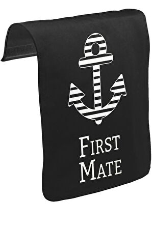 First Mate Unisex Siyah Tak-Çıkar Postacı Çanta Kapağı CK-1513