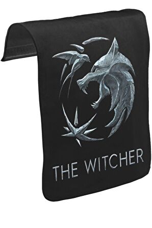 The Witcher - Wolf Unisex Siyah Tak-Çıkar Postacı Çanta Kapağı CK-1523